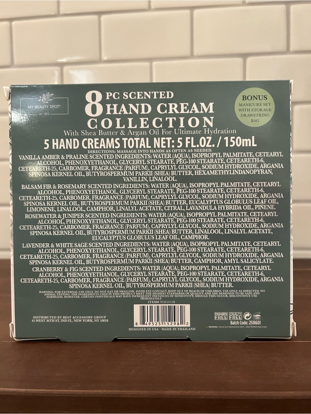 Scented Hand Cream Collection — Variety Pack - Picture 2 of 2